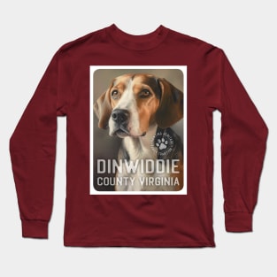 American fox hound *(English) hunting Dinwiddie, VA Long Sleeve T-Shirt